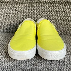 VANS bright yellow women’s 9